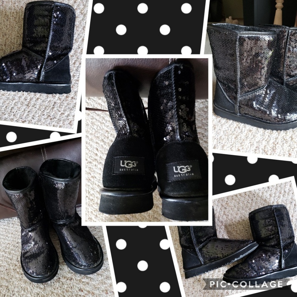 Sequined Bailey UGG boots